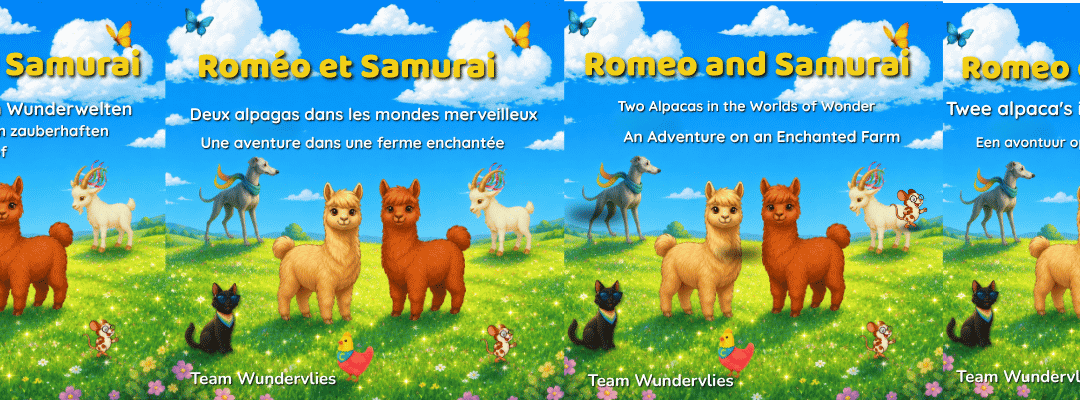 Nos livres pour enfants existent en quatre langues