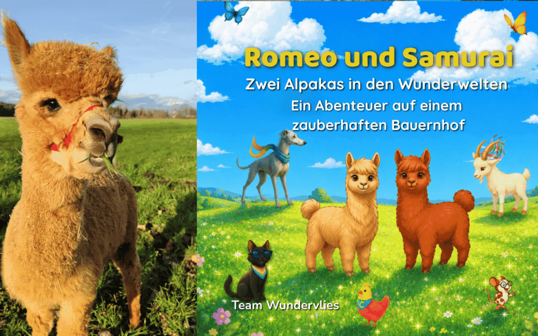 When Real Alpacas Become Children’s Book Heroes